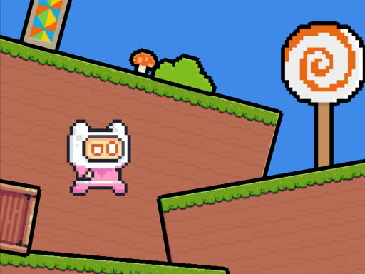 Pink Rush Speedrun Platformer 